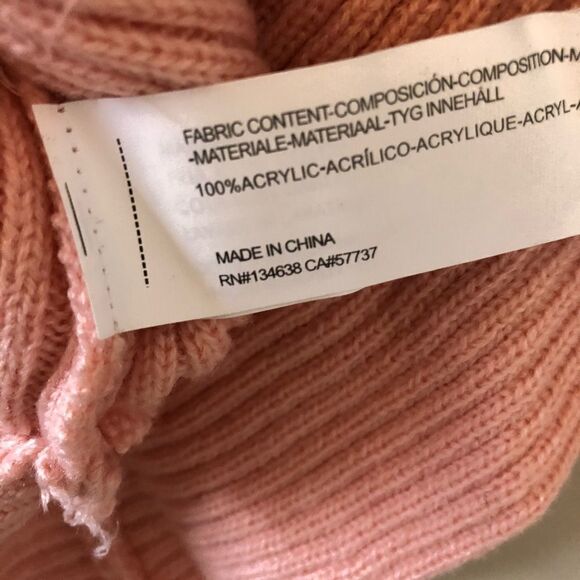 NWT- Lumiēre Pink Ribbed Knit Peplum Tank Top (Size: Small) - Picture 5 of 5